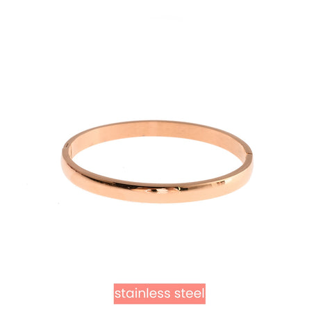 Bracelet jonc classique (M) - B7102-2 - 14K
