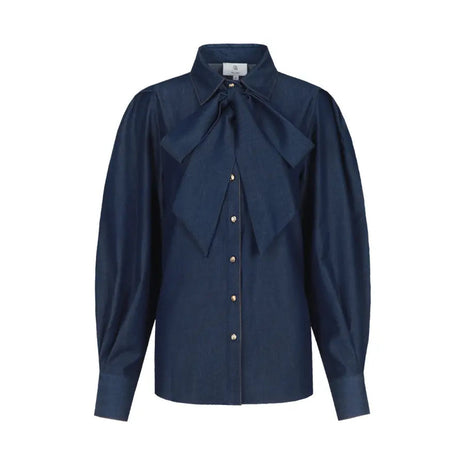 Blouse - Lissa - 26WAC02 - Denim Black