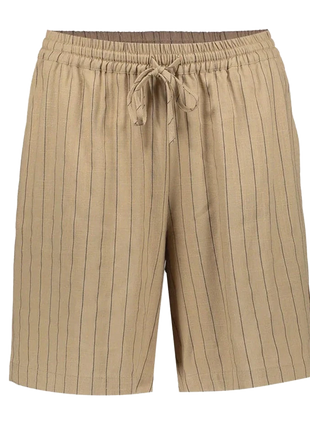 Short – mit Schleifendetail – Taupe/Schwarz