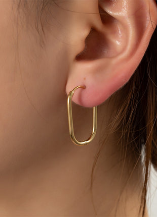 Oval Hoop - 2x16x26mm - E3962-2 - 14K
