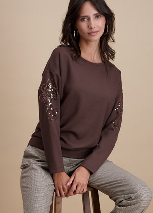 Sweater - 848043 - Brun