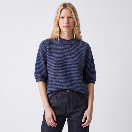 Trui Marerie blauw - Artlove
