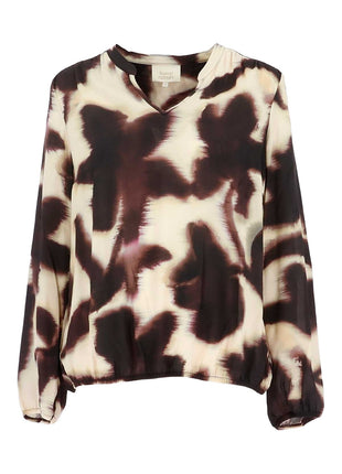 Blouse - 840377 - Bordeau beige