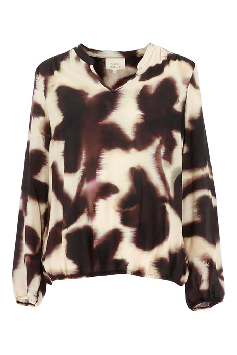 Blouse - 840377 - Bordeau beige