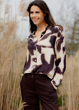 Blouse - 840378 - Bordeau beige