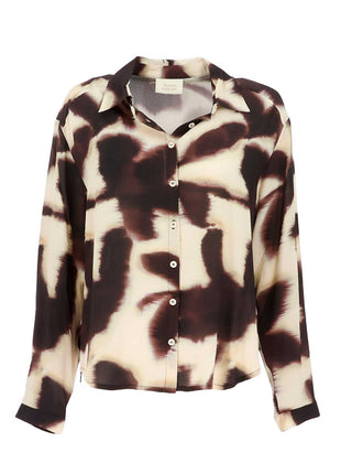 Blouse - 840378 - Bordeau beige