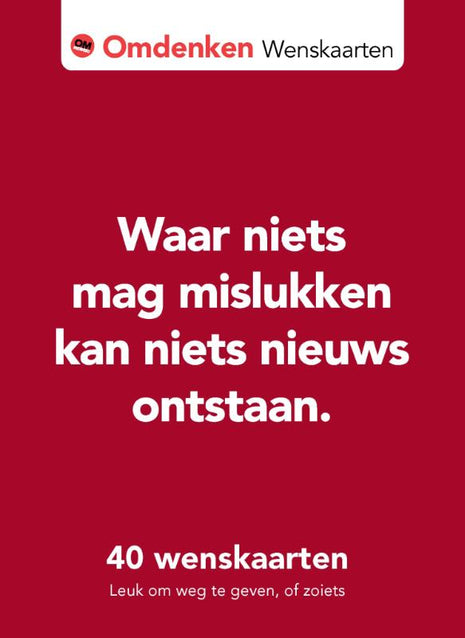 40 Omdenken wenskaarten - cover