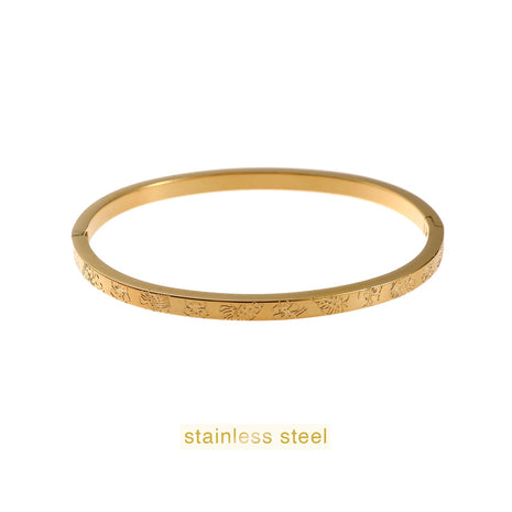 Bracelet Feuille - B56020-2 - 14K