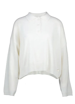 Pull polo - Andria - B606 - Off-white
