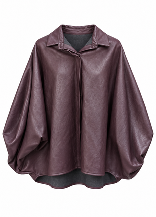 Bloes - Bruxelles midi - Faux cuir - Aubergine