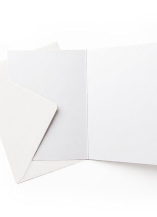 Blanco binnenzijde Studio Zwoane rouwkaart