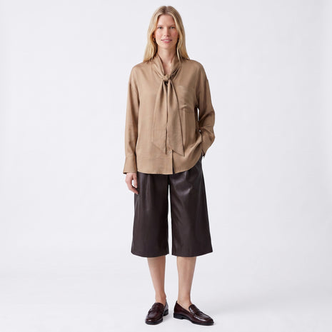 Blouse Valona beige - Artlove