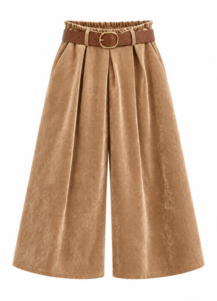 Broek - Culotte - Rib - Camel