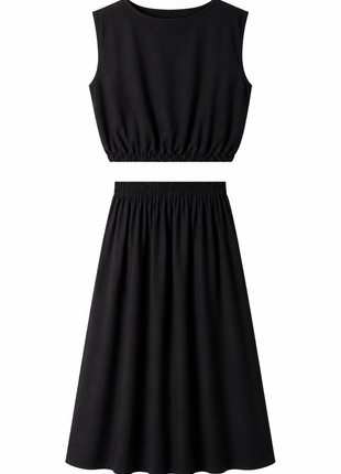 Ensemble - Bloes+rok (zwart)