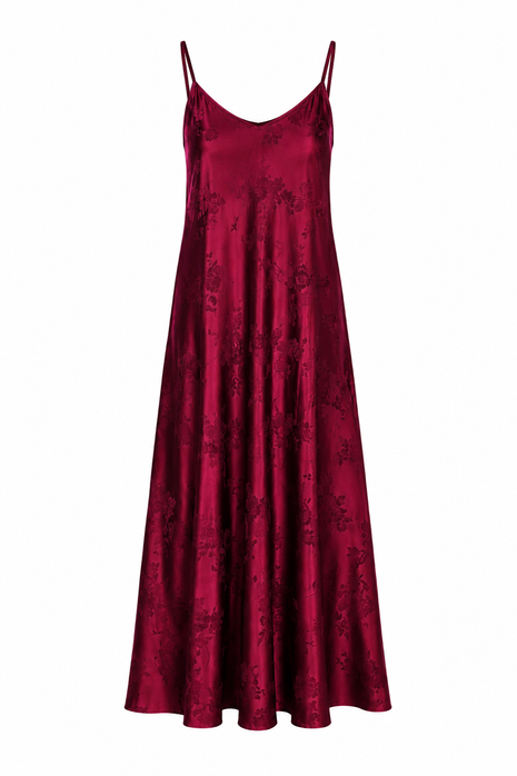 Jurk - Venosa B614  - Burgundy