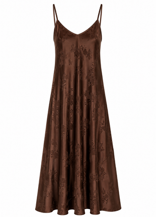 Jurk - Venosa B614  - Brown