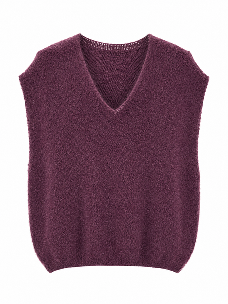 Pull - zonder mouw - Doha B610 (Eggplant)