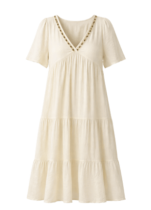 Jurk - Deliane - 80625.2 - L-Yellow by Artlove
