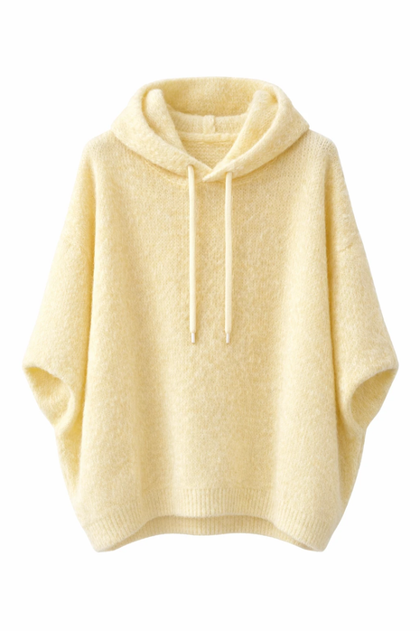 Pull met kap - Bolo A609 - (geel) by Just Women