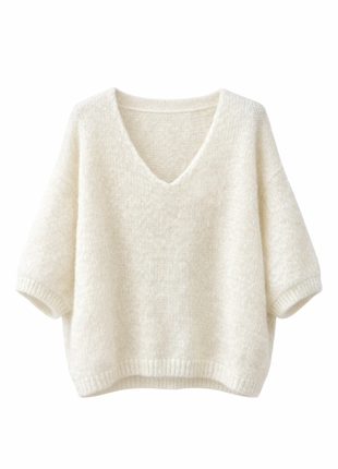 Pull - K/M - Casa A610 (off-white) by Just Women