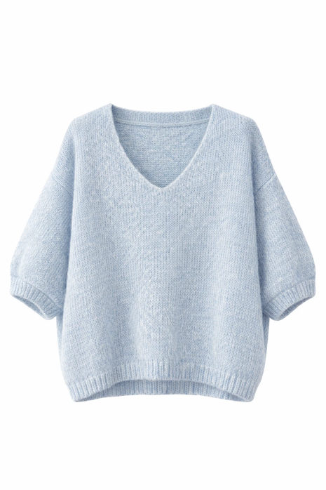 Pull - K/M - Casa A610 (light blue) by Just Women