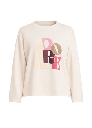 Sweater met print 'Adore' - Xante.7002621 by Rino & Pelle