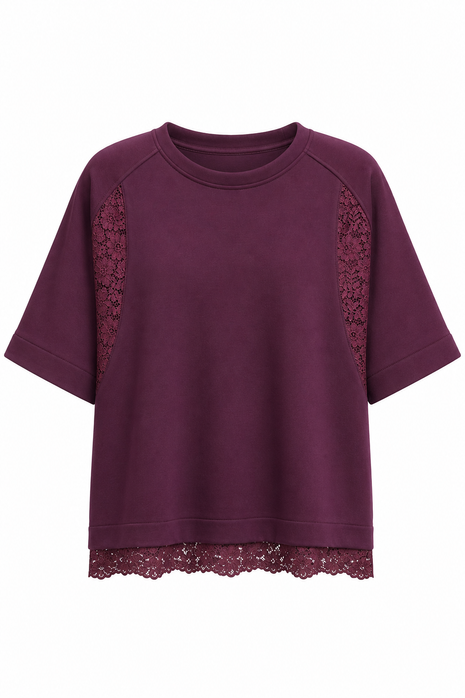 Sweater - Agreale - B609 - Bordeaux