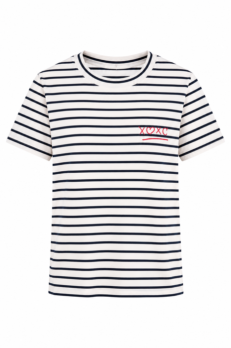T-shirt - « X0X0 » (bleu)
