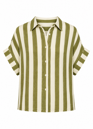 Blouse met streep (k/b)