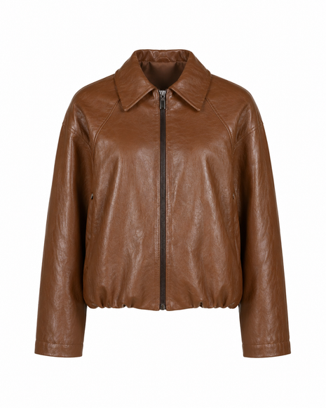 Gilet - Fausse Fourrure - Binche B611 (café)