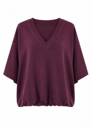 Sweater - Camilla V B609 - Aubergine