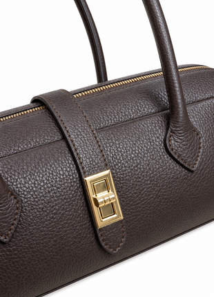 Handtas La Boucle – Chocolat