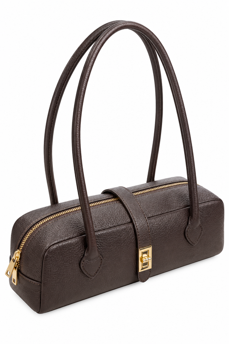 Sac à main La Boucle – Chocolat
