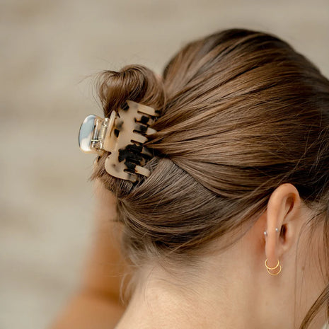 Extra Zahn-Clips - Evi - Marmor beige