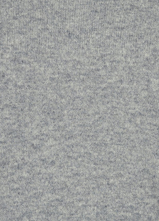 Sweater s/slve wool - F26.02541 - Grey Melange