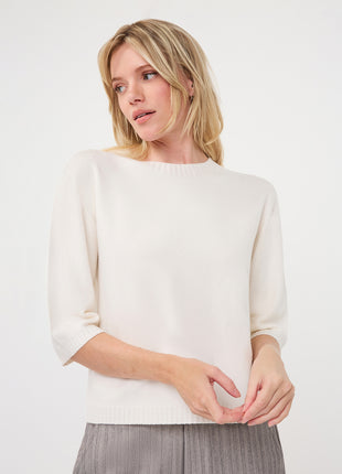 Sweater s/slve shldr details - F26.07504 - Grey