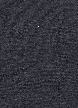 Sweater r/neck wool - F26.07522 - Dark Grey