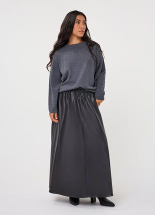 Sweater r/neck wool - F26.07522 - Dark Grey