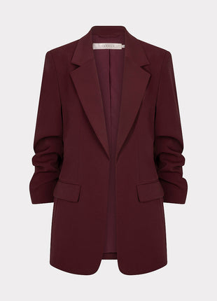 Blazer 3/4 slve - F26.10501 - Merlot