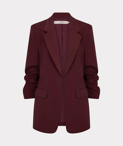 Blazer 3/4 slve - F26.10501 - Merlot