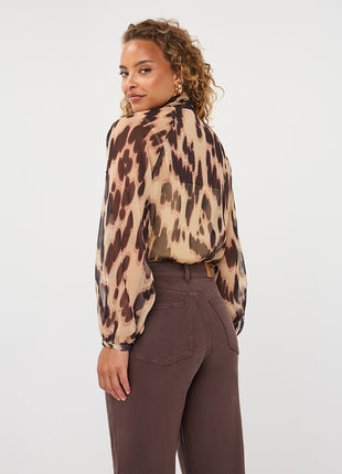 Blouse scarf Soft Embrace - F26.14500 - Print