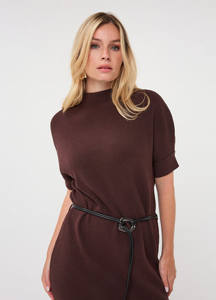 Dress long knit - F26.18515 - Black