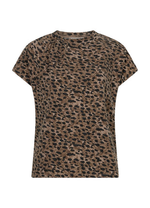Top twist detail leopard - F26.30516 - Print
