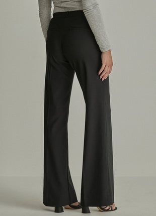 Para Mi Mira Elastic wijde broek in zwart, maat 34 tot 42