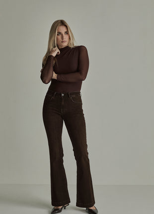 Jeans Jade Mocha Brown - Para Mi