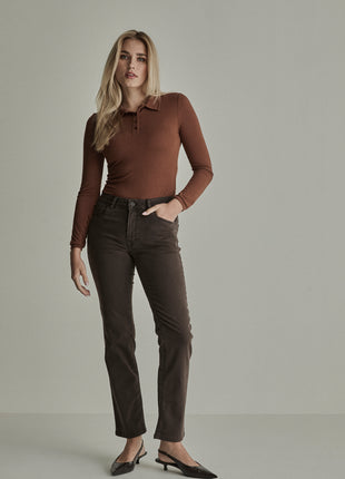 Jeans Kim Mocha Brown - Para Mi