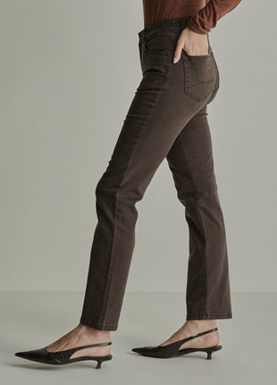 Jeans Kim Mocha Brown - Para Mi