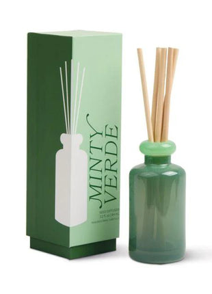 Geurstokjes in pot van glas - Green and Bright Green - Minty Verde by Paddywax