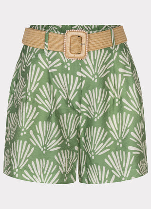Shorts – Tropischer Print – Grün – HS26.14212