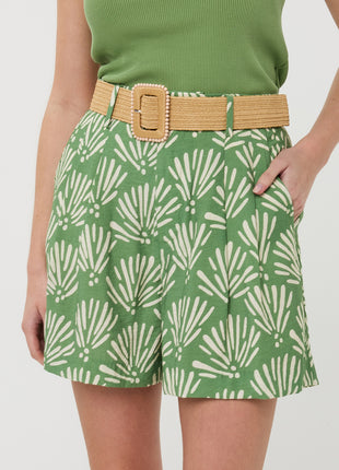 Shorts – Tropischer Print – Grün – HS26.14212